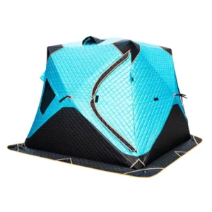 Winter Fishing Tent Triple Layer Quick Automatic Opening Waterproof Extra Padding Cold Protection Outdoor Camping Windproof