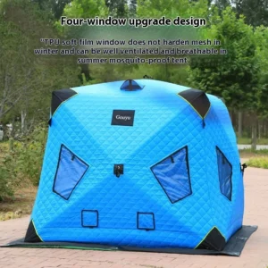 Winter Ice Fishing Tent Warm Thickened Easy to Use