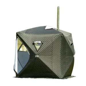 Winter Outdoor Pop-Up Windproof Cold-Resistant Sauna Room Tent for Ice Fishing