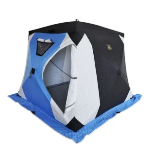 Winter Pop-Up Outdoor Chimney Insulated Ice Fishing Sauna Tent, Extra Large