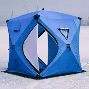 Winter Waterproof Oxford Fabric Outdoor Hunting Pop-up Three-Season Ice Fishing Tent 180x180x210cm One Bedroom