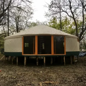 Wooden Frame Mongolian Yurt