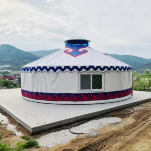 Wooden Mongolian Yurt