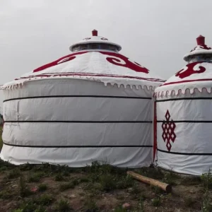 Wooden Waterproof Dome Mongolian Yurt