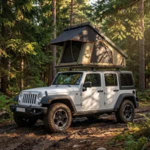 X-High Elevated Roof Top Tent Increased Capacity X-Bracing for Smooth Operation Durability