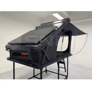 X-Hinge Foldable Hardshell Rooftop Tent, Waterproof, Four-Season, 3-4 Person