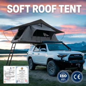Soft Shell Roof Top Tent With Annex 4×4 Car Roof Top Tent Soft Shell Parts Total Waterproof Sample Customization