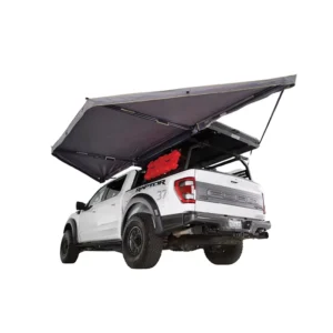 XINQI XQ06 Four season Two Bedrooms 2m Waterproof 3000mm Camping Awning Tent for Car 280G Polyester PVC Cover Manual Quick Setup
