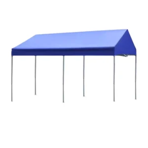 YX-A6-27 Iron Frame Outdoor Rainproof Shade Tent Foldable Four Pole Canopy for Vendor Patio Square Design