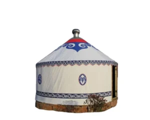 Yurt Bamboo Manufacturer in China Easy Set up Touring Camping Yurt Luxury Tent Four-season Tent Canvas One Bedroom