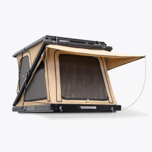 Z-Shape Hard Shell Aluminum Rooftop Tent for Outdoor Camping