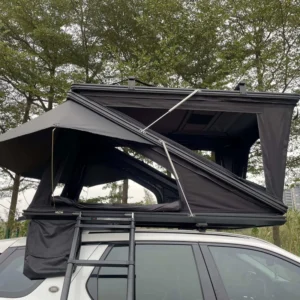 Z Shape Waterproof Rooftop Tent Aluminium Alloy Triangle Hard Shell Roof Top Tent