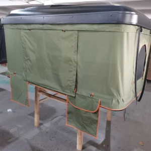 ZST ZS 540235H Automatic Outdoor Hard Shell Waterproof Aluminum Rooftop Tent Oxford PU Coating Four season Camouflage One